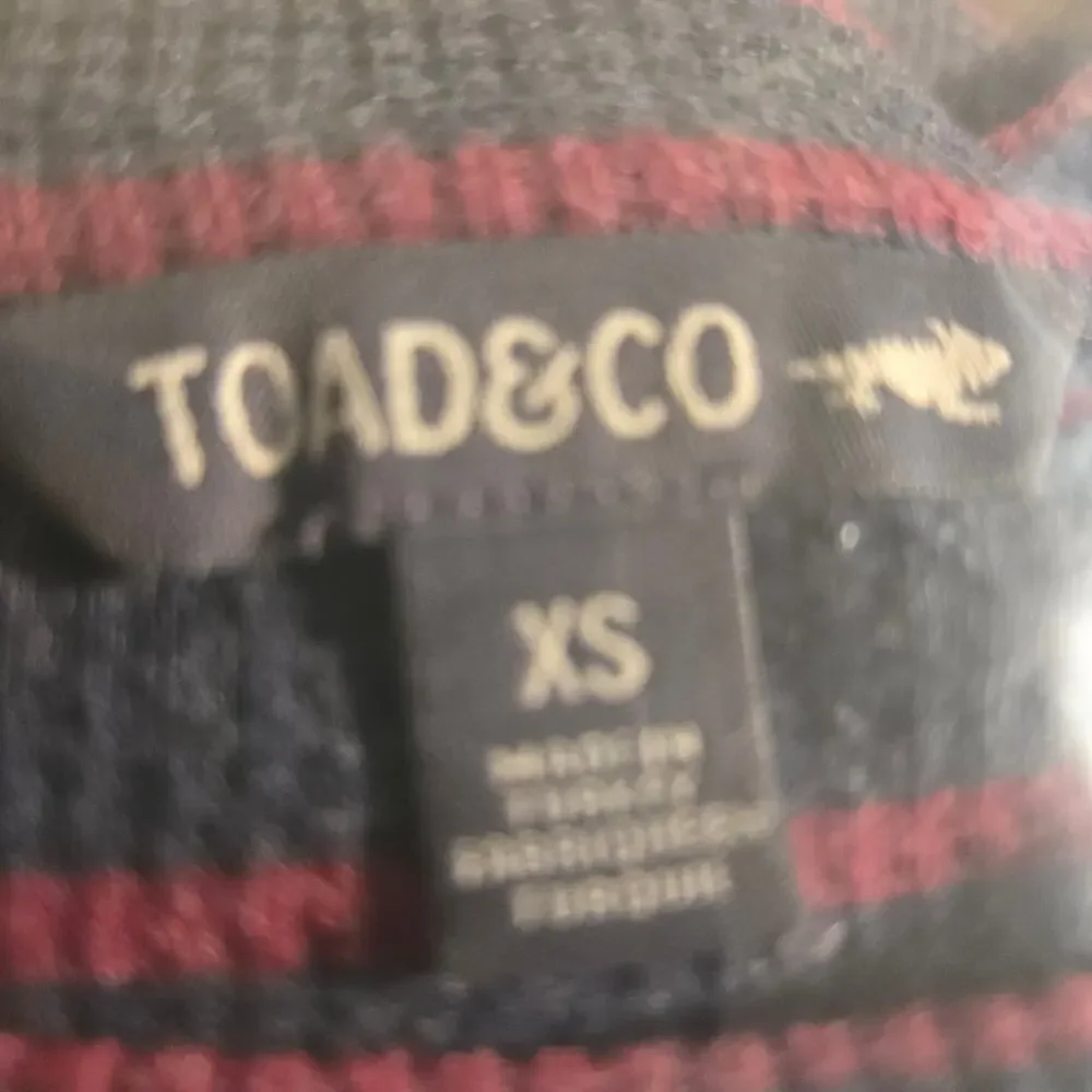 Toad & Co Striped Knit Thermal Dress Size XS - Picture 7 of 8